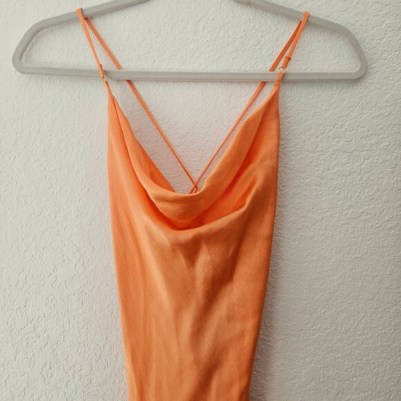 Bec & Bridge Annika Gown Maxi Dress in Orange Size US 8 - Picture 9 of 15